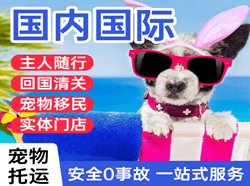 广元盘龙机场货运国际宠物托运 【国